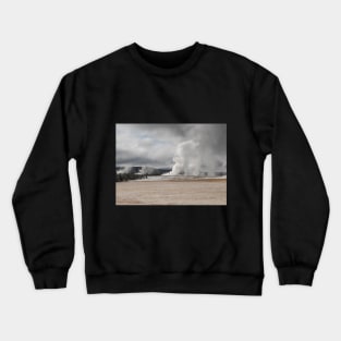 A Dusting of Snow in Yellowstone National Park Crewneck Sweatshirt